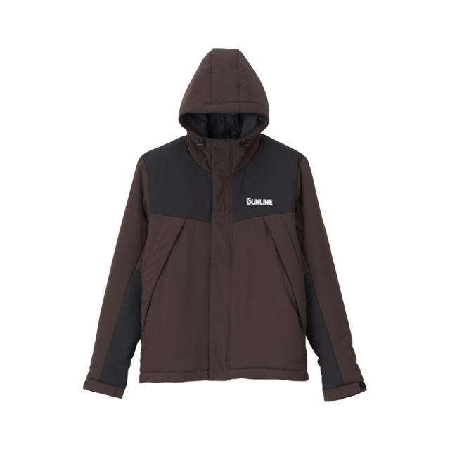 サンライン SUW-15501 ウォームライトジャケット ブラウン XXLの通販は 9,636円