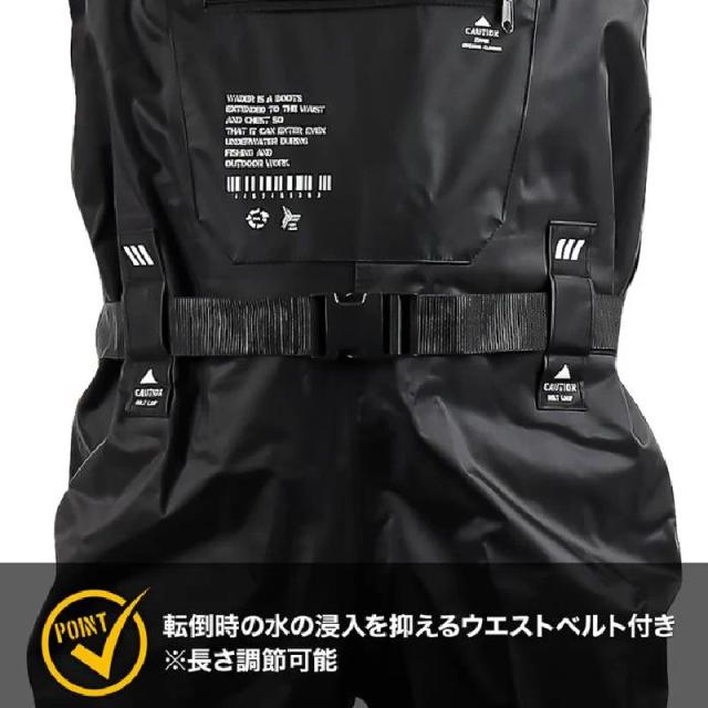 ドレス DRESS チェストハイウェーダーエアボーン ワイドラジアル XXL_4