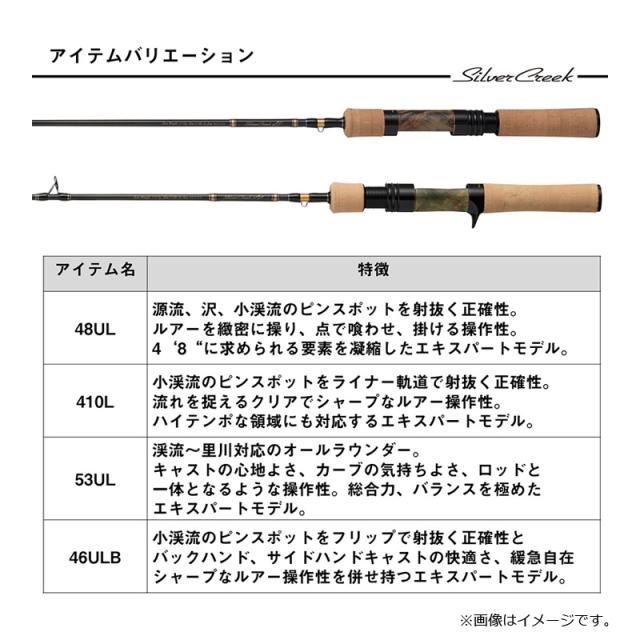ダイワ シルバークリーク オーラム 48UL　/ 渓流 ネイティブ トラウト スピニング ロッド_3
