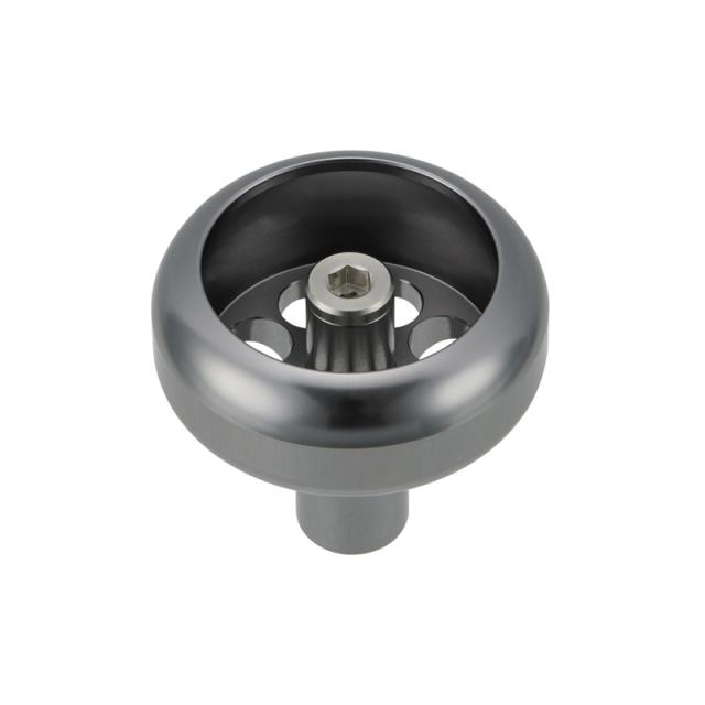 釣武者 S19511 パワーホイルノブ type D ガンメタの通販は