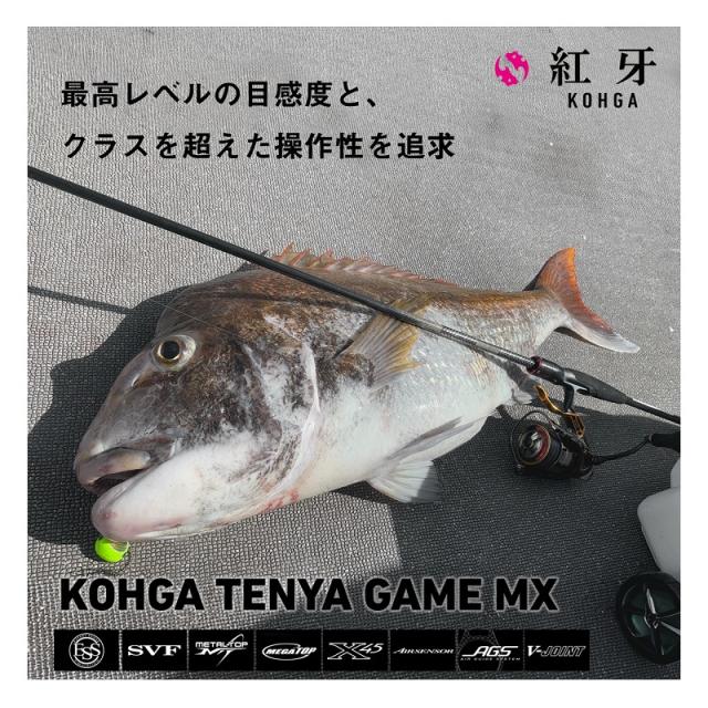 ダイワ 紅牙テンヤゲームMX H-235・J　/ 船 ひとつテンヤ 竿　2025年2月発売予定_1