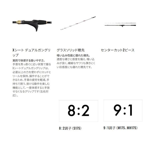シマノ タコマスターBB M175 / 船 竿の通販はau PAY マーケット - 釣具