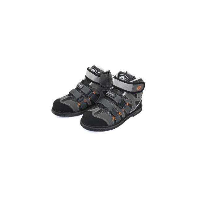 がまかつ ダブルグリップ スパイクシューズ防水 GM4539 M ブラック