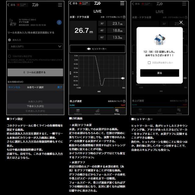 ダイワ 25ティエラ IC 300-C　/ 船 カウンター リール 右巻_1