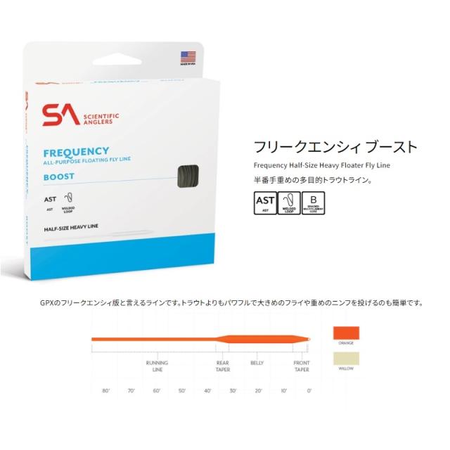 ティムコ フライライン SA フリークエンシィ ブースト  WF8F  WILLOW ティムコ SA フリークエンシィ ブースト WF8F WILLOW フライライン SA