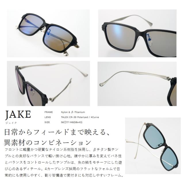 ゼクー F-2200 JAKE ジェイク マットブラック/ブラック トゥルービュースポーツ/シルバーミラー (TVS/SM)_1
