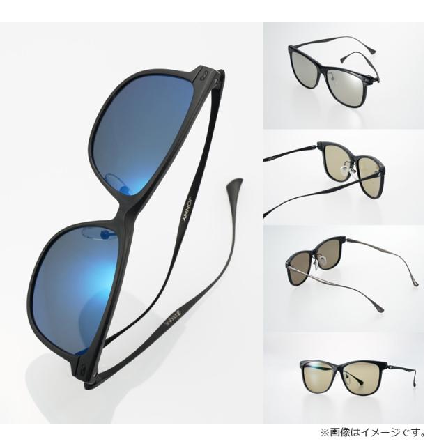 ゼクー F-2222 JONNY ジョニー マットブラック/シルバー トゥルー