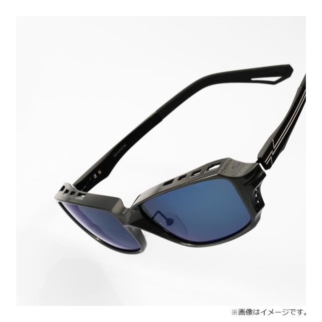 ゼクー F-2240 SHADE シェイド マットブラック/ガンメタル トゥルービュースポーツ/シルバーミラー (TVS/SM)_2