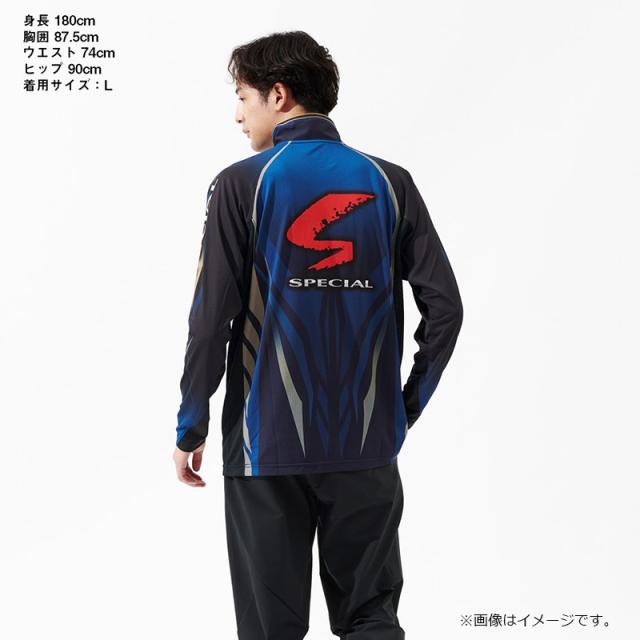 ダイワ ウェア DE-7225 スペシャルロングスリーブフルジップシャツ