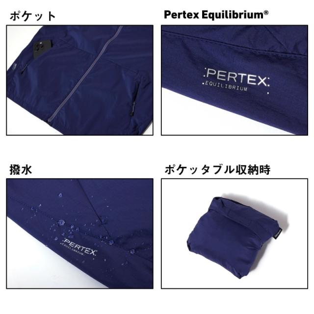 ダイワ DP-5025 PERTEX ポケッタブルロングパンツ グレープネイビー M