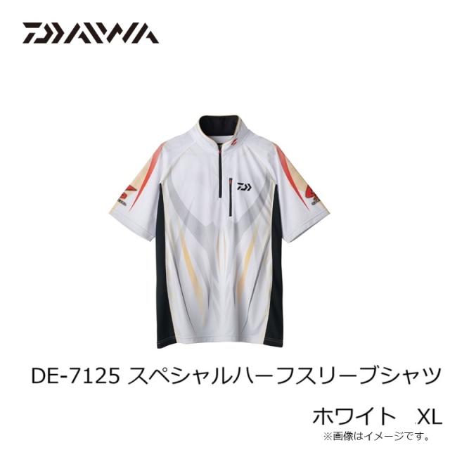 ダイワ DE-7125 スペシャルハーフスリーブシャツ ホワイト XL_8