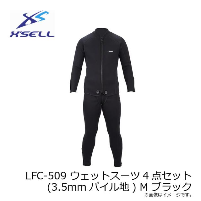 XCEL ウェットスーツ 黒 MSサイズ XCEL ウェットスーツ 22 XCEL冬用