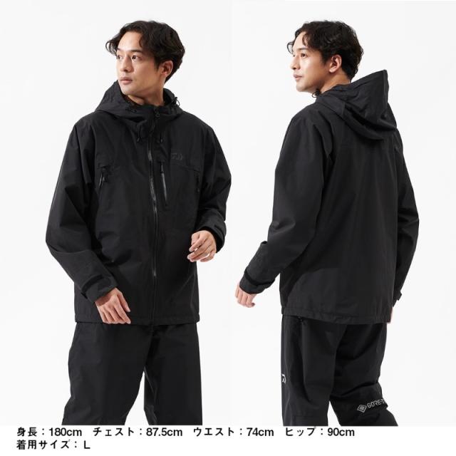 ダイワ DR-1925J GORE-TEX バーサタイルレインジャケット マッチャ 2XL_2