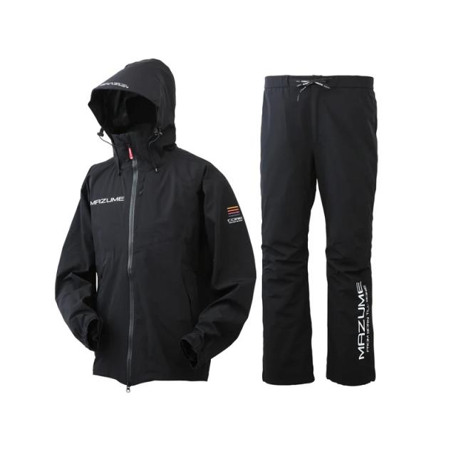 オレンジブルー MZRS-820 mazume コアレインスーツ ブラック M