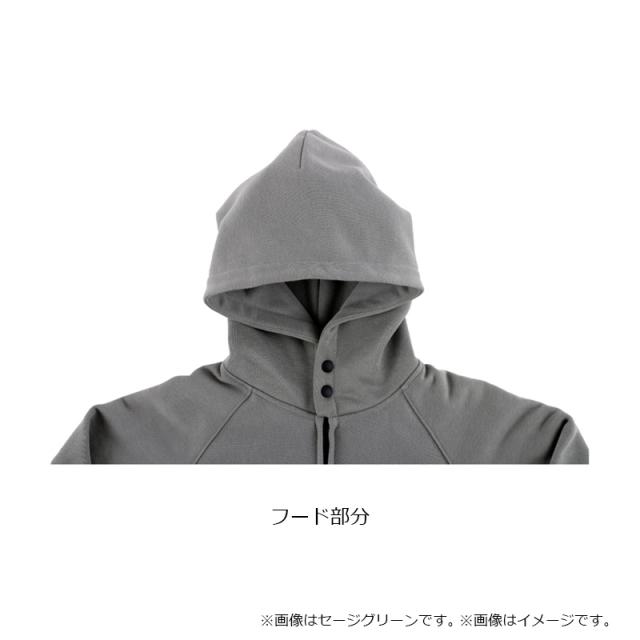 アブ シャドウロゴスウェットフーディー セージグリーン M アブ シャドウロゴスウェットフーディー セージグリーン L