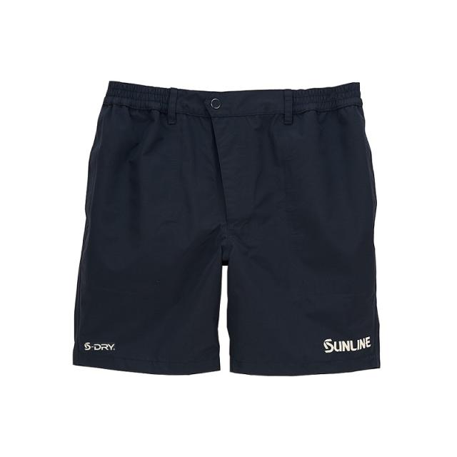 サンライン SUW-05301 S-DRY防水ショートパンツ ブラック 3L