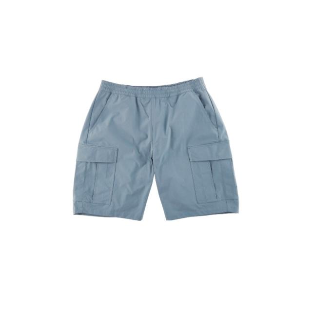 アブ ウォーターレジスタント カーゴショートパンツ ブルーグレー XL