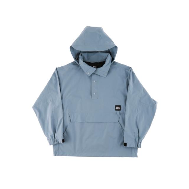 アブ ウォーターレジスタント フィッシングアノラック ブルーグレー L