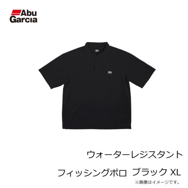 アブ ウォーターレジスタント フィッシングポロ ブラック XLの通販はau
