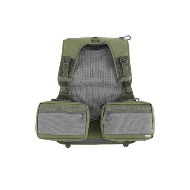 アブ マウンテンストリーム FWフィッシングベスト オリーブ