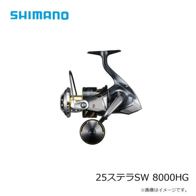 シマノ 25ステラSW 8000HG / ジギング スピニング リール 2025年