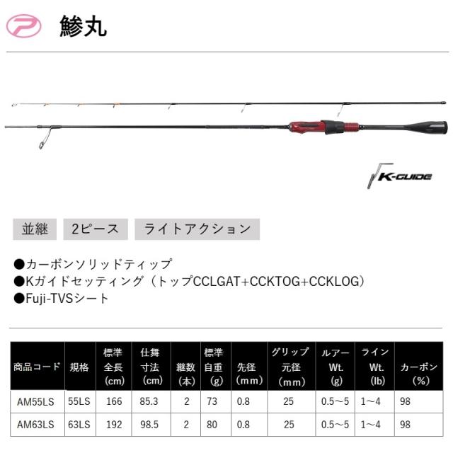 プロックス AM63LS 鯵丸 63LSの通販はau PAY マーケット - 釣具のFTO