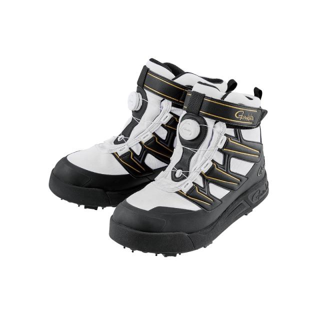 がまかつ GM4549 G-SPECスパイクシューズ ブラック/ホワイト M