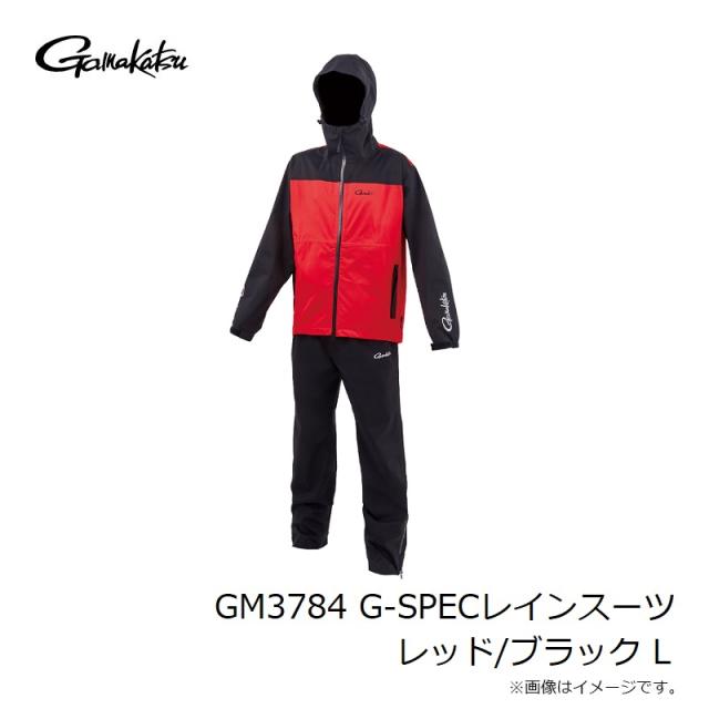 がまかつ GM3686 G-TEXインフィニアムショートレインギア L ブラック