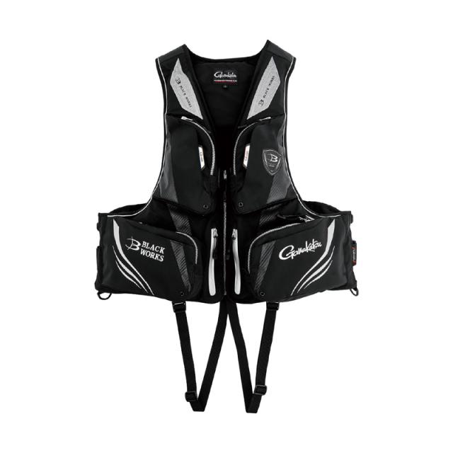 がまかつ GM6005 アルテマシールドプロFTベスト ブラック(BLACK WORKS) M