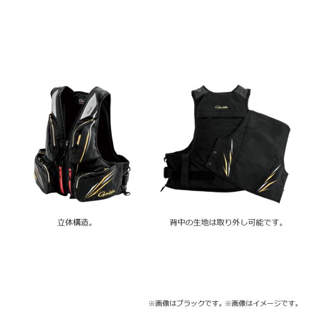 がまかつ GM6005 アルテマシールドプロFTベスト ブラック(BLACK WORKS) M_3