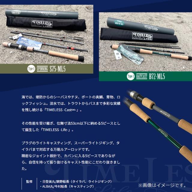 オンザブルー TIMELESS-Life- タイムレス ライフ S75-ML5 / ソルト