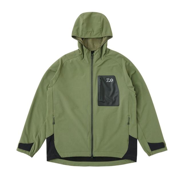 ダイワ DJ-9325 STORMFLEECE ウィンドブロックジャケット オリーブグリーン L【釣り　防寒ウェア　防寒着】 13,459円