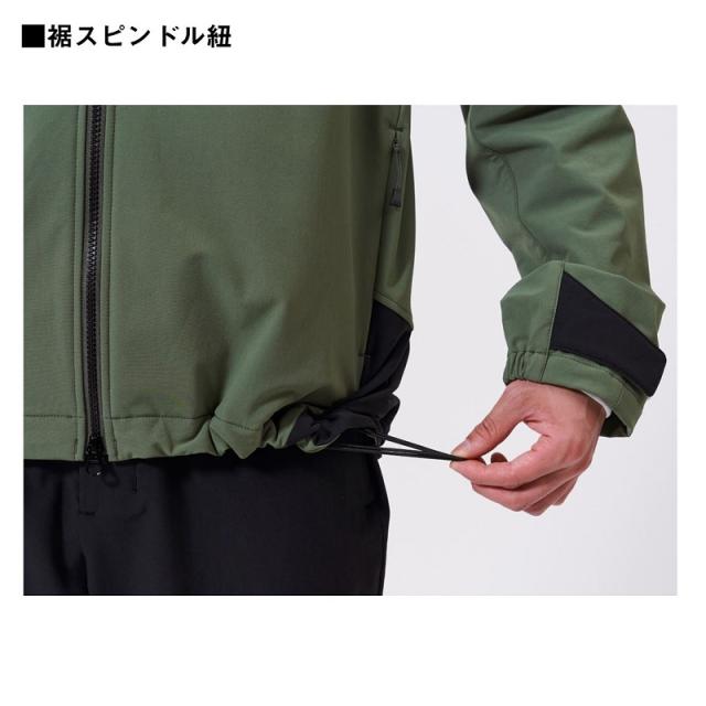 ダイワ DJ-9325 STORMFLEECE ウィンドブロックジャケット ブラック L