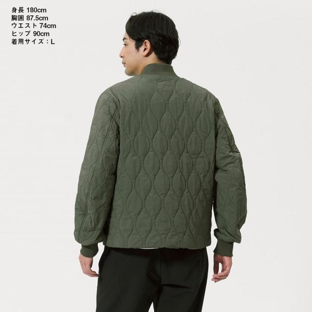 ダイワ DJ-5925 CORDURA MA-1ジャケット オリーブグリーン 2XL_3
