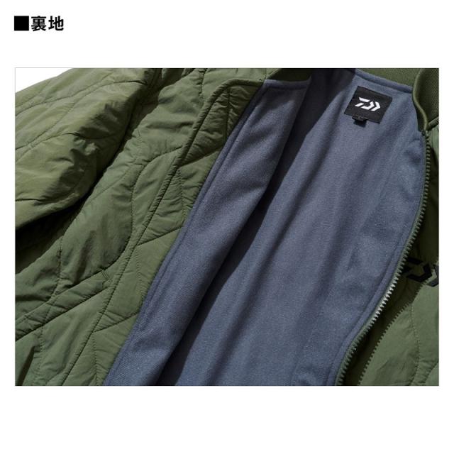 ダイワ DJ-5925 CORDURA MA-1ジャケット オリーブグリーン 2XL_8