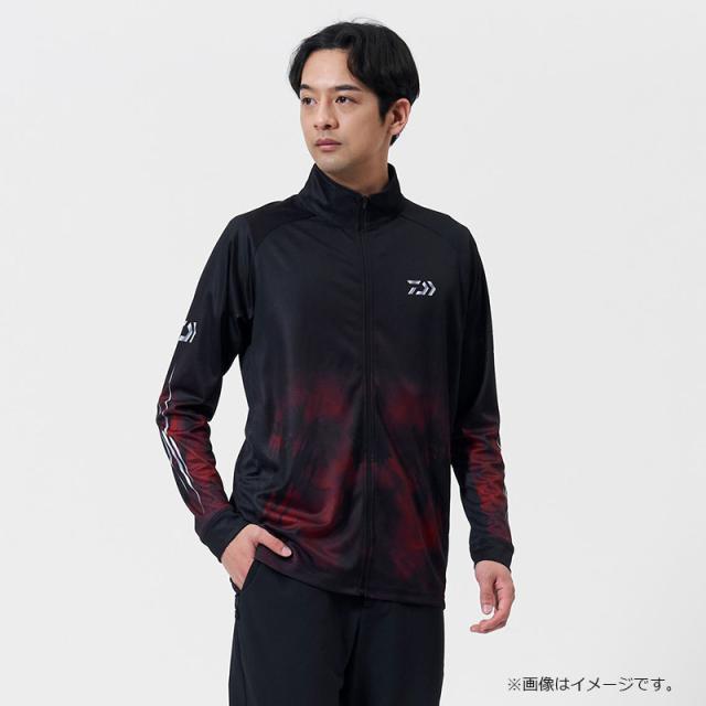 ダイワ ウェア DE-7725 エキスパートライトジップシャツ レッド 2XL ダイワ DE-7725 エキスパートライトジップシャツ レッド 2XL その他