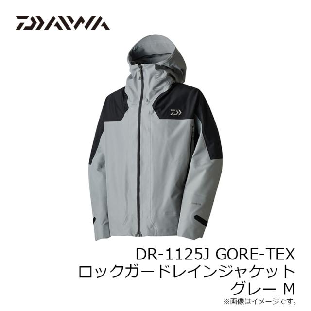 ダイワ DR-1125J GORE-TEX ロックガードレインジャケット グレー M