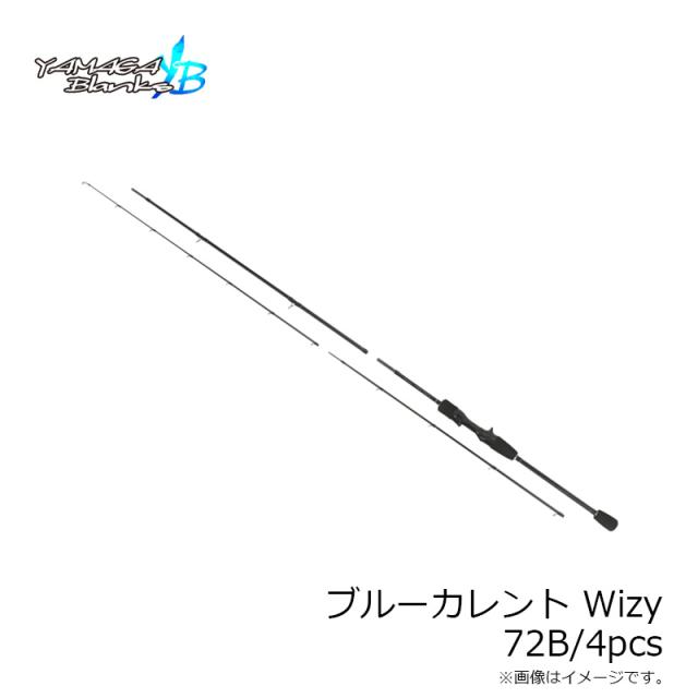 ヤマガブランクス ブルーカレント Wizy 72B/4pcs_7