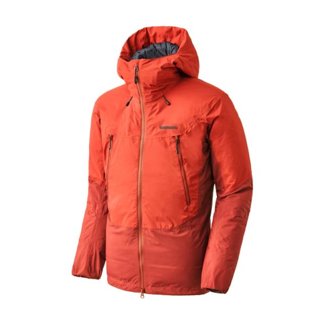 シマノ RB-032Y ゴアテックス インサレーション ジャケット 05 XL オレンジ【釣り　防寒ウェア　防寒着】