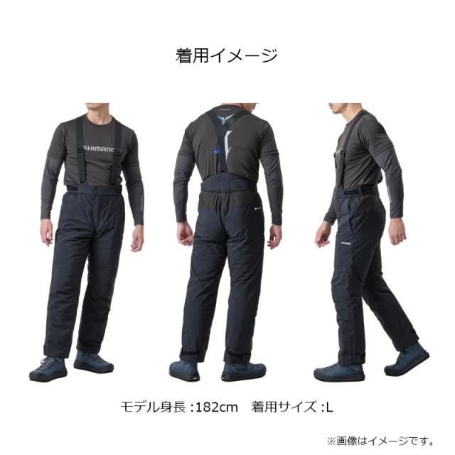 シマノ RB-033Y ゴアテックス インサレーション パンツ 05 XL ブルー / 防寒着 防寒ウェア パンツ シマノ RB-033Y ゴアテックス インサレーション パンツ 05 2XL ブルー