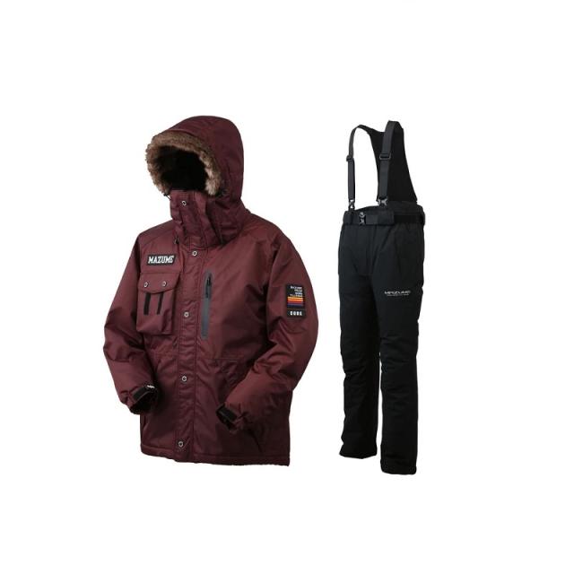 オレンジブルー MZFW-865 mazume CORE ALL WEATHER SUIT ブラウン M【釣り　防寒ウェア　防寒着】