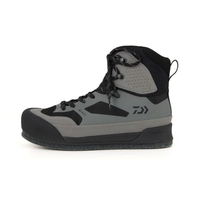 ダイワ DS-3650G-TG TGロックショア ゴアテックス シューズ (スパイクフェルトソール) グレー 26.0cm