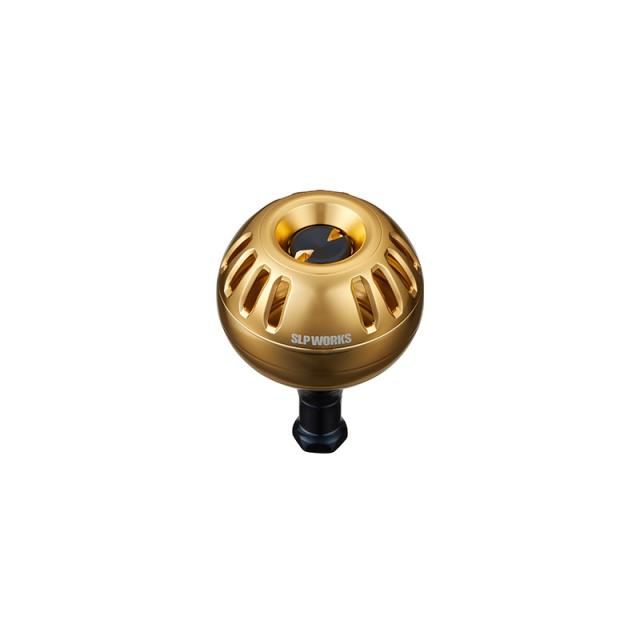 SLP RCS 25SALTIGA 47mm アルミパワーラウンドノブ ゴールド