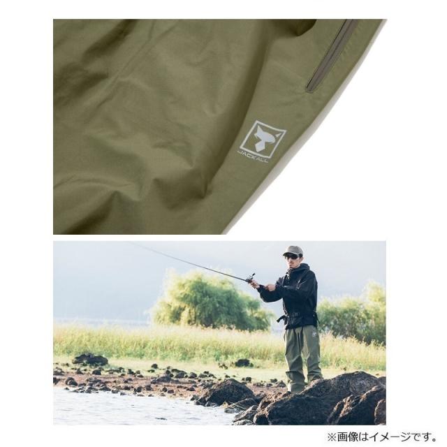 ジャッカル クラウドシェルパンツ PA-A002 オリーブ XXL_4