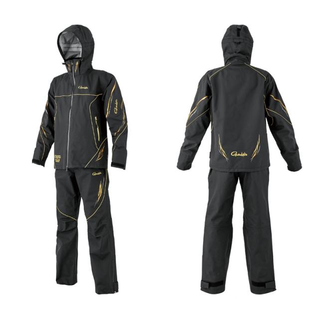 がまかつ GM3798 アルテマシールドプロオールウェザースーツ ブラック/ゴールド L
