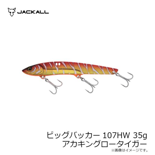 ジャッカル ビッグバッカー107HW 35g アカキングロータイガー(谷山