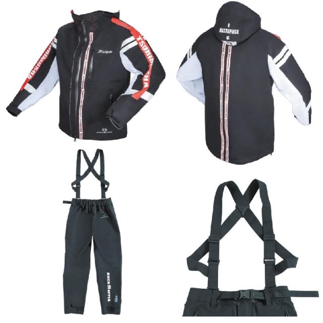 釣武者 テクニカルアーム 3レイヤーレインスーツ 全4サイズ 取り寄せ