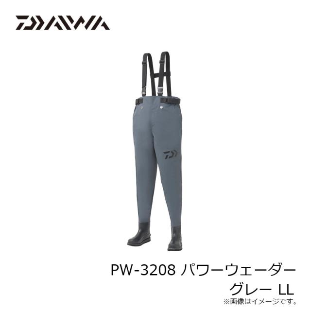 ダイワ PW-3208 パワーウェーダー (フェルトソール) グレー LL_7