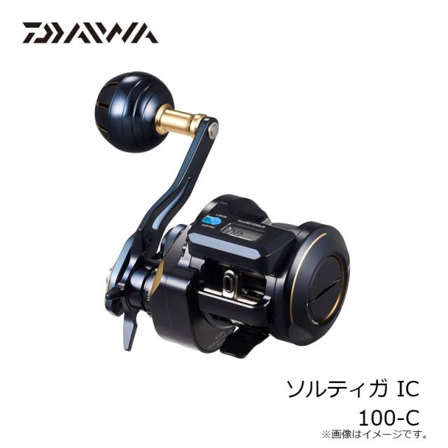ダイワ 25ソルティガ IC 100-C / ベイトオフショア リール カウンター