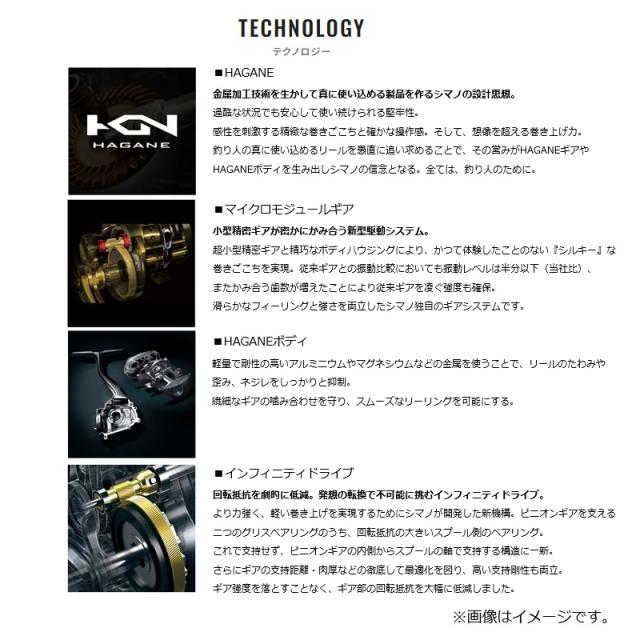 シマノ 26カルカッタコンクエストDC 101HG LEFT　/ ベイト リール 左巻　2026年6月発売予定_7